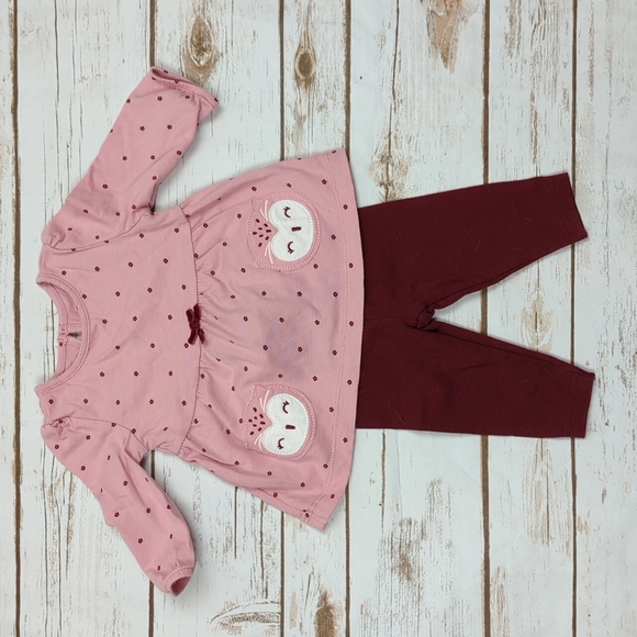 Carter's Child of Mine Owl Outfit 0-3M - Picture 1 of 8